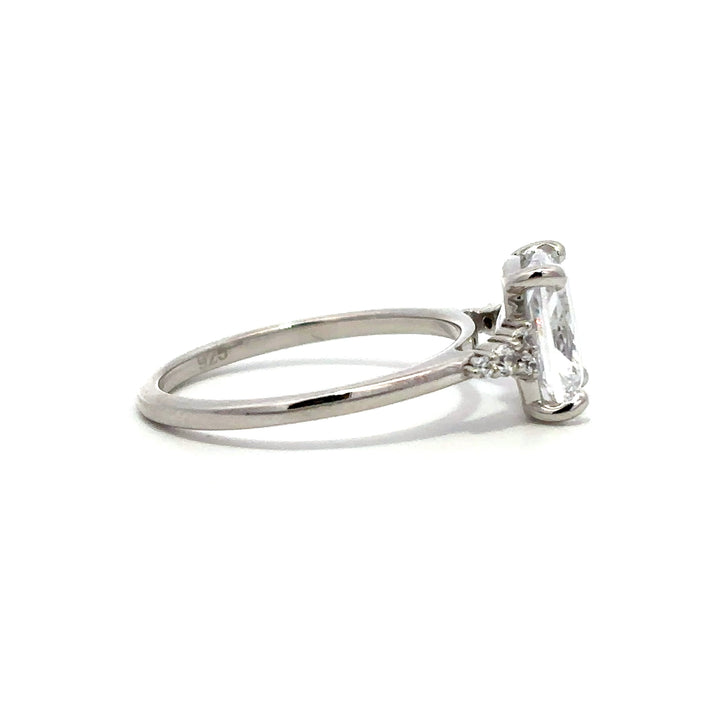 Pave Ring - Floral Band Setting #12866