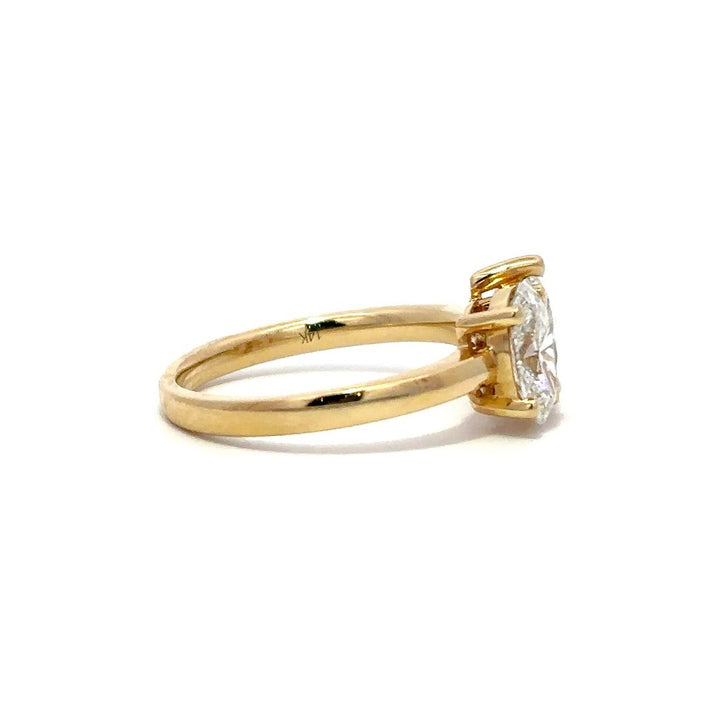 Toi Et Moi (Pear & Oval) - 14k Yellow Gold 1.00ct #12055