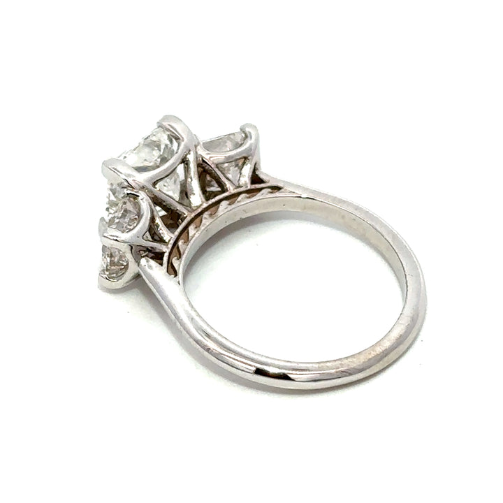 Statement Collection (Princess) - 14k White Gold 2.52ct #12252