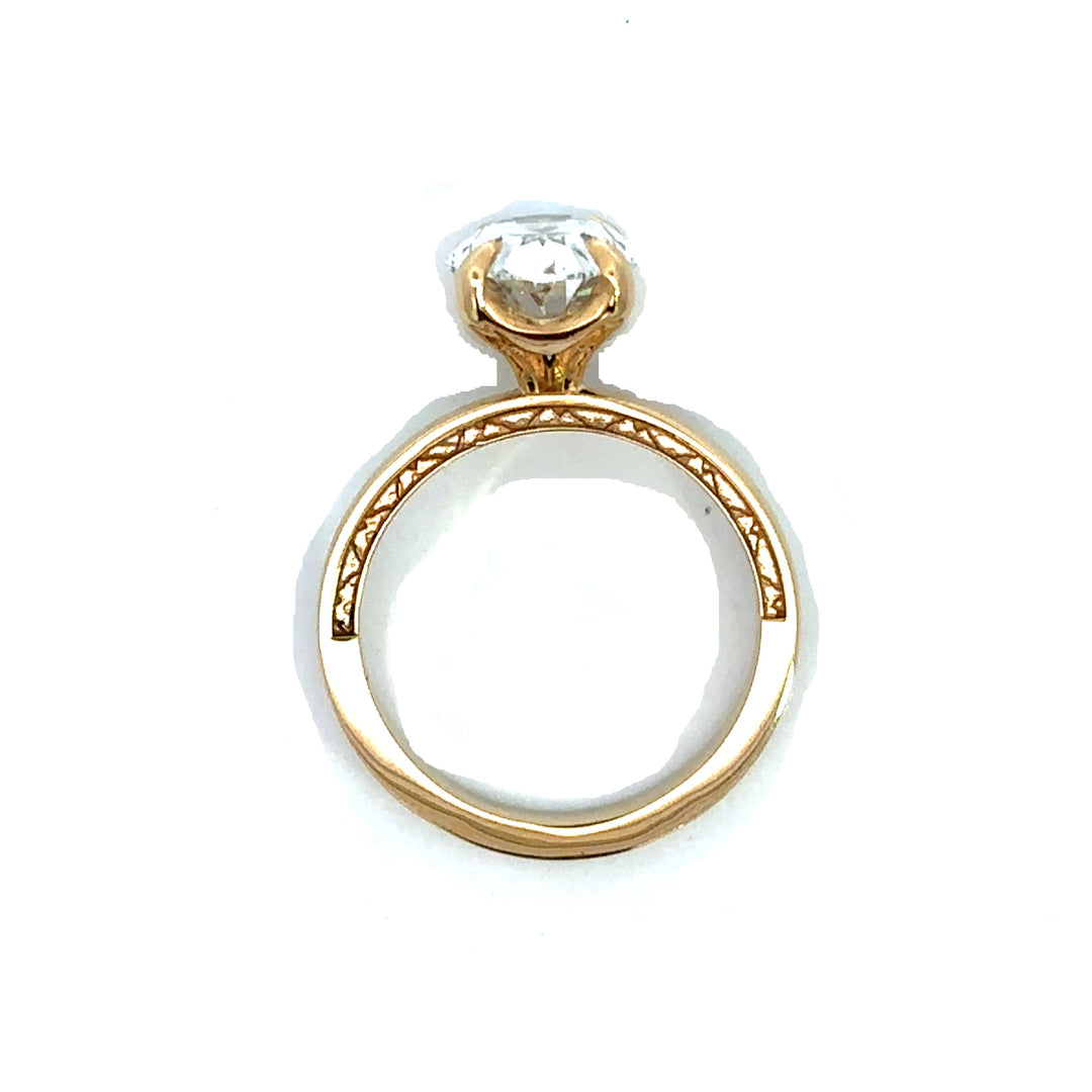 Statement Collection (Oval) - 14k Yellow Gold 3.37ct #12246
