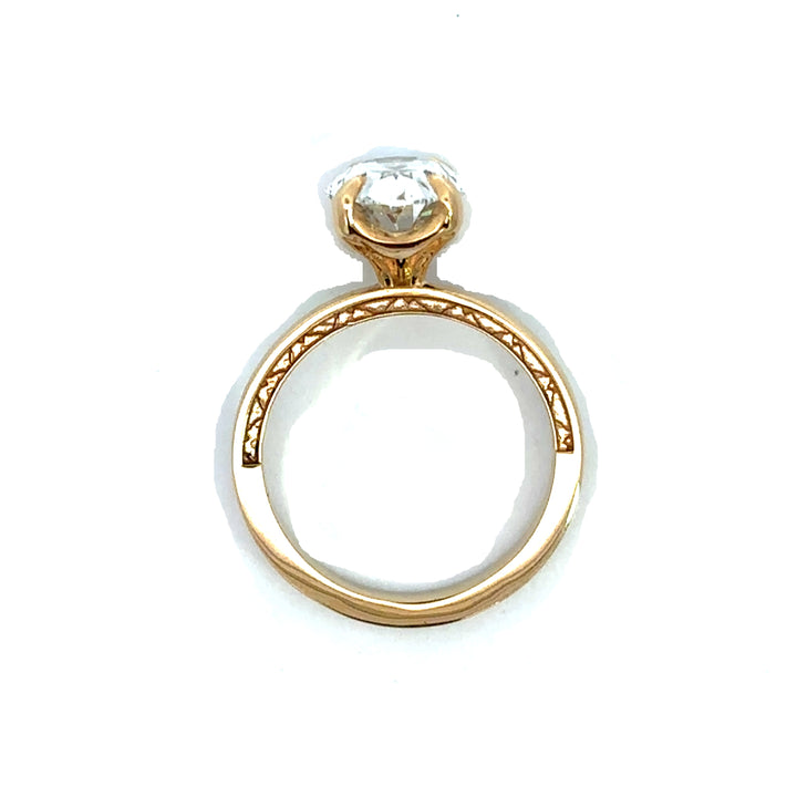 Statement Collection (Oval) - 14k Yellow Gold 3.37ct #12246