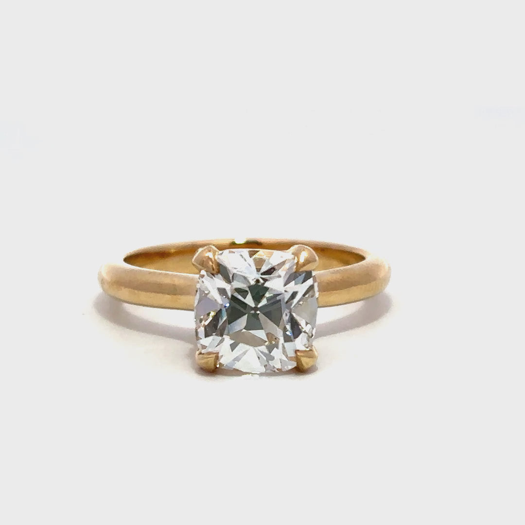 Statement Collection (Old Mine) - 14k Yellow Gold 2.86ct #12249