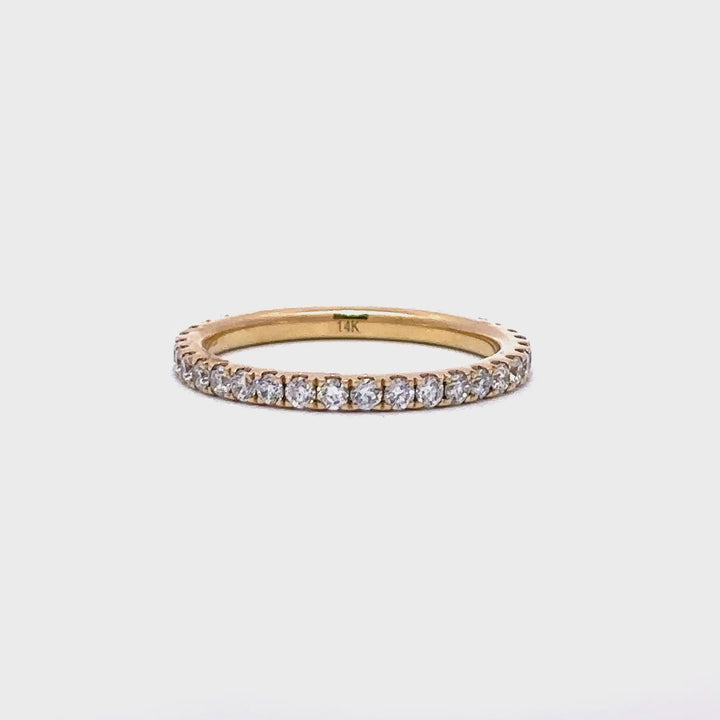 Eternity Ring - 14k Yellow Gold 0.76ct #11521